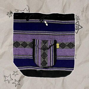 Artesanias Pinzon Bag Purple